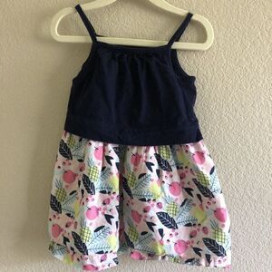 Baby Gap Floral Cotton Dress Toddler 2 Years Old
